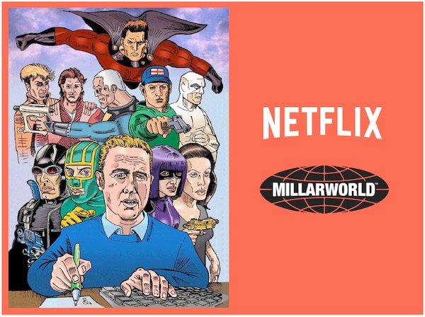 Netflixで配信予定のミラーワールド社 アメコミ作品一覧